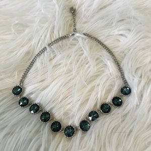 Blue jeweled costume jewelry perfect for prom